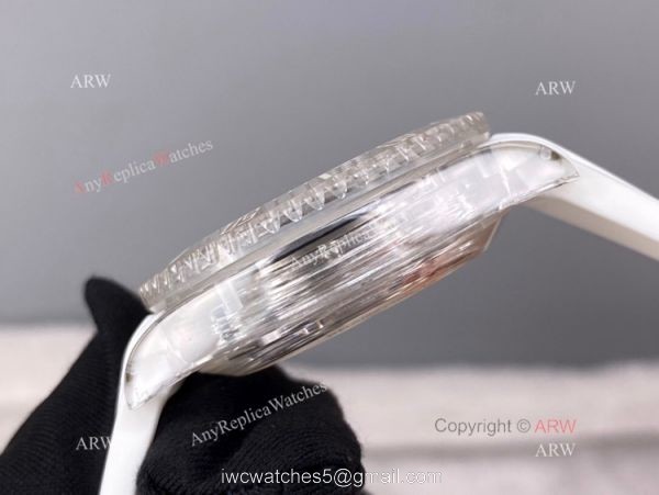 2021 NEW! Swiss AAA Replica Rolex Phantomlab Transparent Watches Sapphire Case 7