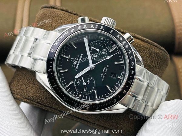 TW Swiss Replica Omega Speedmaster Chrono Watch Stainless Steel Case 40mm 7