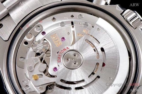 Best 1:1 Copy Rolex Daytona White Dial 40mm Watch JH-4130-Chronograph 7