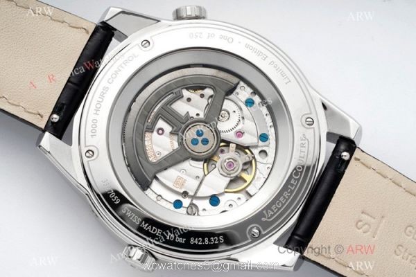 ZF Factory 1:1 Replica Jaeger leCoultre Master 39mm Watch Blue Face 7
