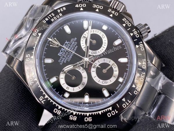New! Swiss Copy Rolex Daytona 7750 Men Watch 116500ln All Black 7