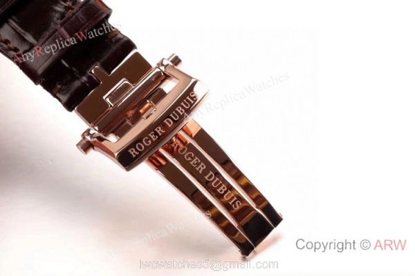 Swiss Copy Roger Dubuis Excalibur Tourbillon RDDBEX0216 Watch Rose Gold 7