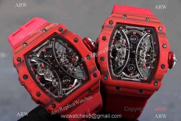 KV Factory Copy Richard Mille Tourbillon Pablo Mac Donough RM53-01 Watch TPT Carbon 7