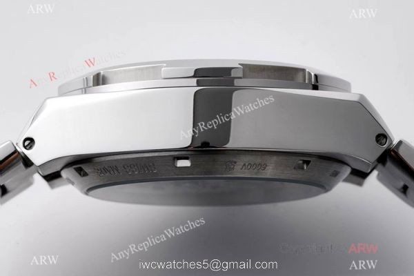 EUR Factory Best Edition Copy Vacheron Constantin Overseas tourbillon Watch Silver Dial 7