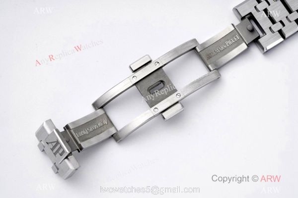 New! ZF Factory V2 Version Audemars Piguet Royal Oak 15400 Watch Stainless Steel Blue Dial 7