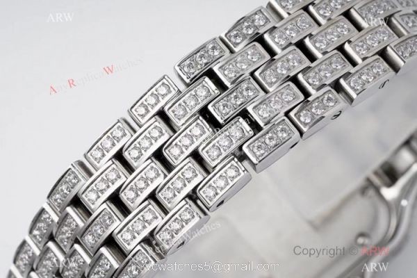 AC Factory Swiss Copy Panthere De Cartier Watch Iced Out Cartier 7