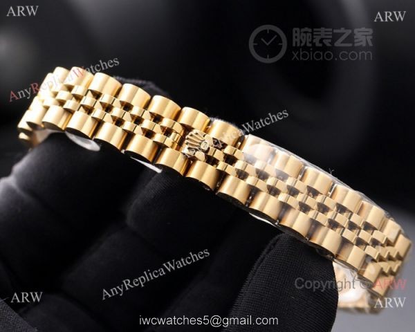 AAA Copy Rolex Datejust 2-Tone Rose Gold Salmon Dial Watches 28mm Ladies 7