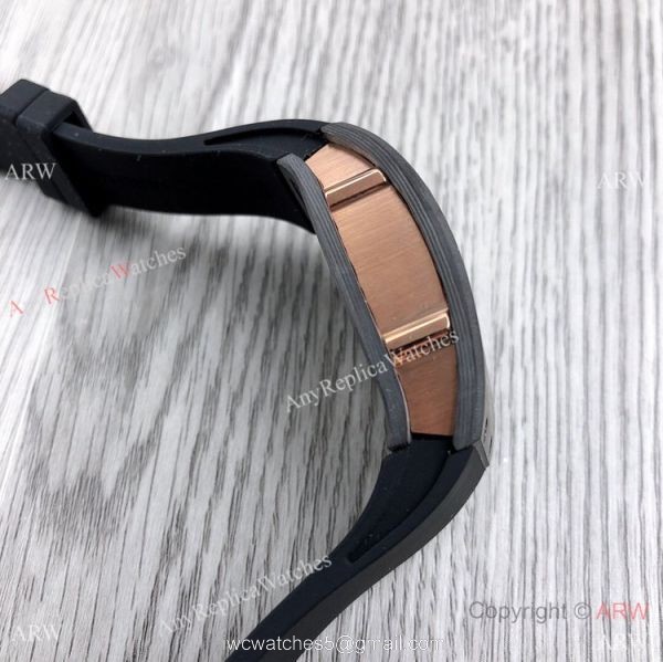 Swiss Quality Richard Mille RM007-1 Women Watch CarbonRose Gold Case 7