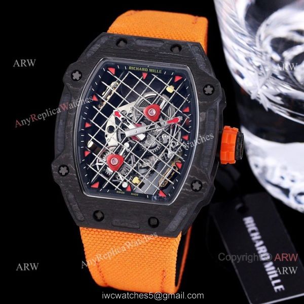 2021 New Richard Mille RM 27-04 Tourbillon Rafael Nadal Tennis Court Watch Best Replica 7