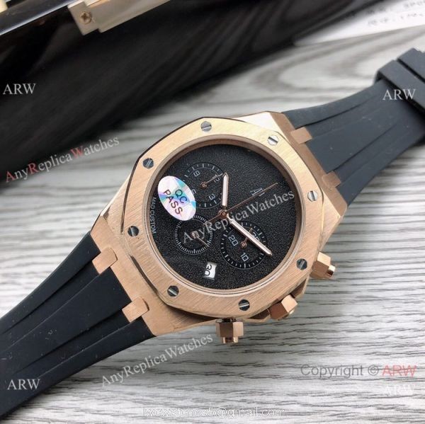 New Copy Audemars Piguet Royal Oak Watches Rose Gold Blank Dial 7