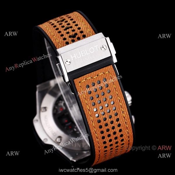 High Quality Copy Hublot Big Bang Iced Out Chronograph Watch Rose Gold 7