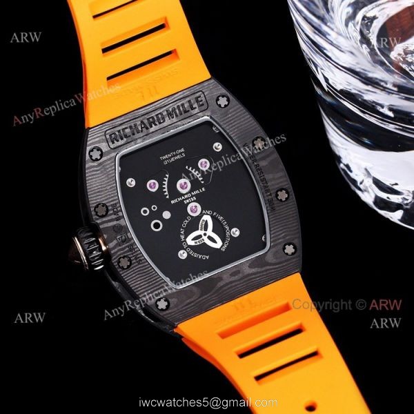 Knockoff Richard Mille Tourbillon RM019 Natalie Portman Automatic Watch For Men 7
