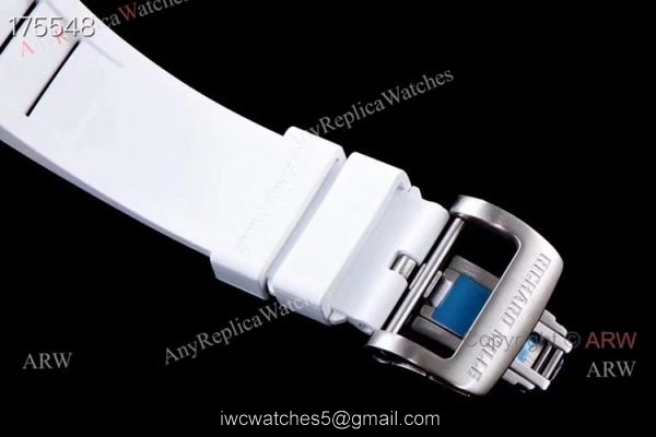 KV Factory Richard Mille RM 055 White Ceramic Watch Best Copy 7