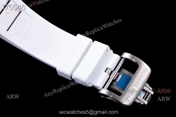 Kv Richard Mille RM 055 White Ceramic Watch Superclone For men 7