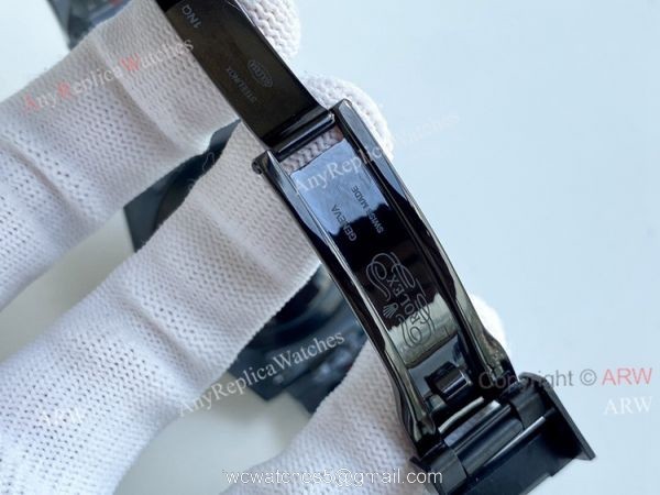 All Black Rolex Blaken Submariner Rainbow Diamond Bezel Blue Markers Swiss Grade Replica Watch 7