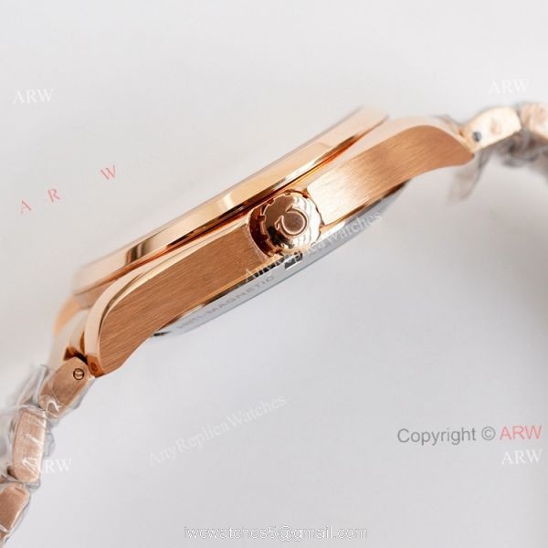 New Omega Aqua Terra 150m Black Dial Two Tone Rose Gold Automatic Copy Watch 41 7