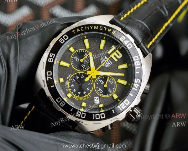 New Tag Heuer Formula 1 41mm Quartz Mens Watch Black Dial High End Replica 7