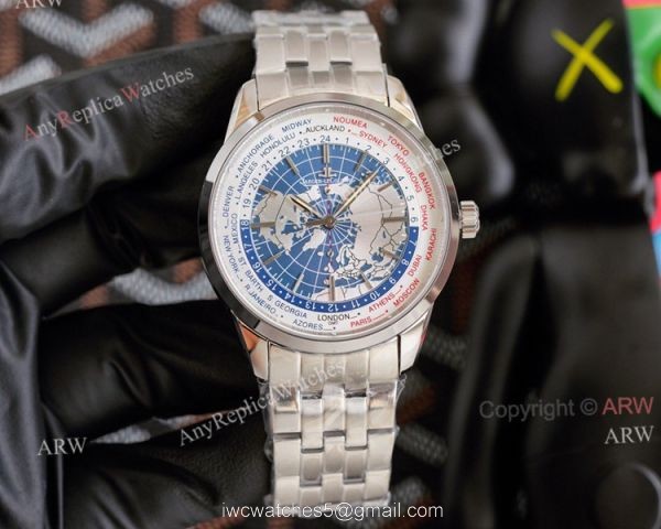 Swiss Replica Jaeger-LeCoultre Geophysic Universal Time Watch SS 7