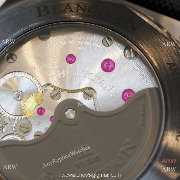 Swiss Grade Replica Blancpain Fifty Fathoms Bathyscaphe GF Factory Cal.1315 Watch All Black 7