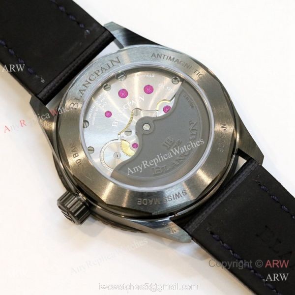Swiss Grade Replica Blancpain Fifty Fathoms Bathyscaphe GF Factory Cal.1315 Watch Blue Dial 7