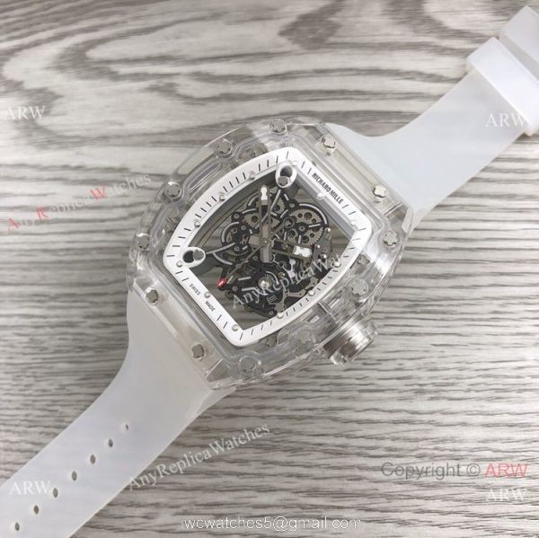 Richard Mille RM055 Bubba Watson Wrist Richard Mille Transparent Watch Citizen Movement 7