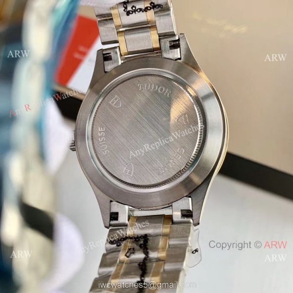 Swiss Quality Copy Tudor Geneve Ultra-thin Citizen 8215 Watches Stainless Steel Black Dial 7