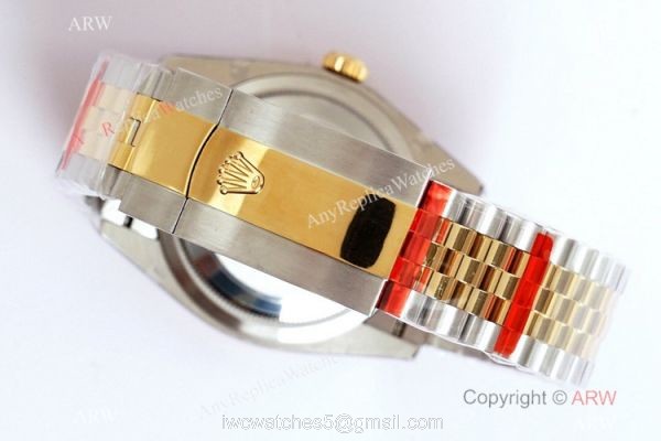 (EW)2021 New Rolex Datejust 36 EWF 3235 Watch Two Tone Gold Motif Dial for Men 7