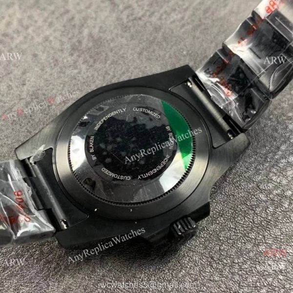 GS Factory Rolex GMT-Master II Blaken Swiss 2824 Watch Black Venom DLC case 40mm 7