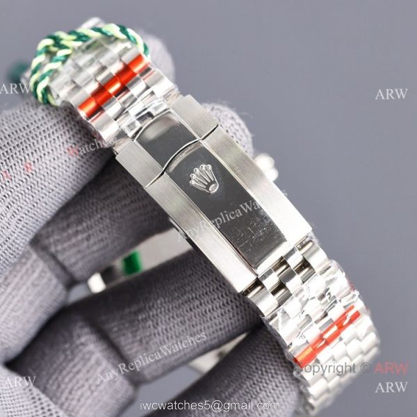 Swiss Quality Copy Rolex Datejust II 8215 Watch 904L Two Tone Diamonds Bezel 7
