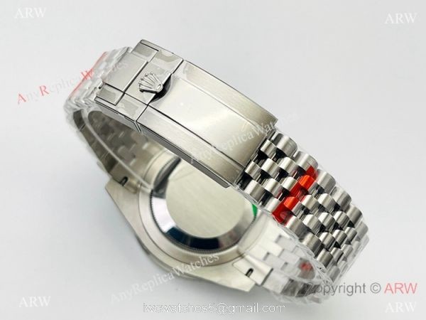 AR Factory V2 Swiss 3186 Rolex GMT-Master II Batman Jubilee Watch AAA Replica 7