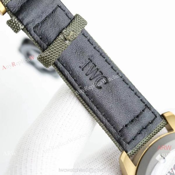 ZF Swiss IWC Pilots Chronograph 10 Years of MR PORTERo Edition 7750 Bronzo watch 7
