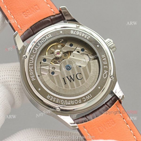 Top Replica IWC Portuguese Moonphase Stainless Steel Case 42MM Men Watch 7