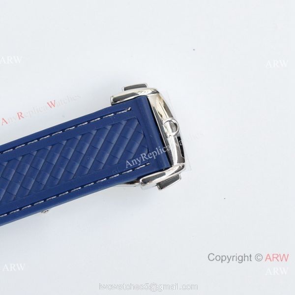 Swiss Quality Omega Aqua Terra 150m Citizen 8215 Watch Silver Wave Dial 7
