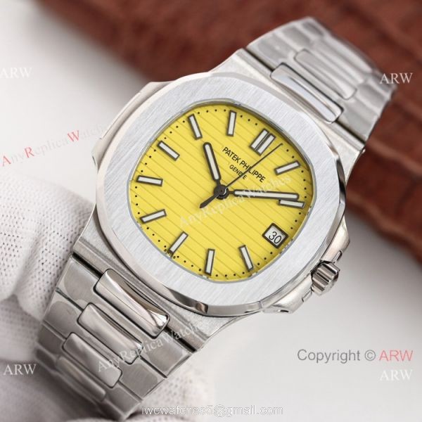 2022 New! Swiss Patek Philippe Lemon Superwatchman Edition Watch 40mm Cal.324 Movement 7