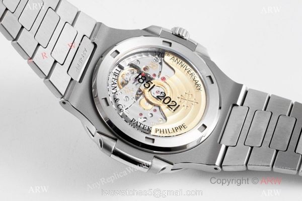 PPF Factory Swiss Patek Philippe Nautilus Tiff any 170th anniversary limited edition Watch 40mm 7