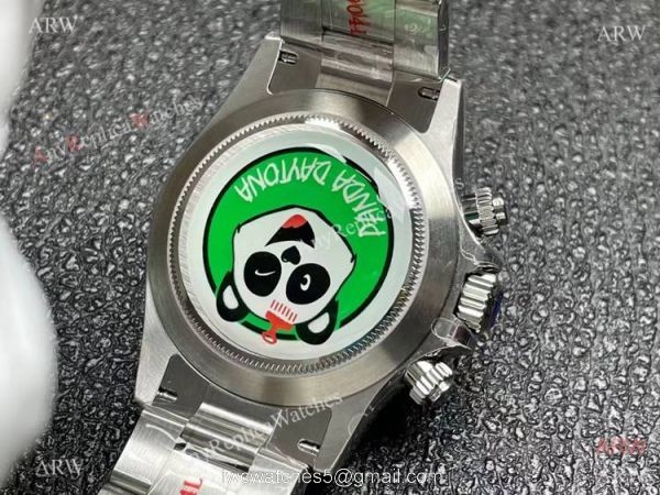 Better Factory New 4130 Rolex Daytona Watch 904L Steel Black Dial BTF 4130 Movement 7