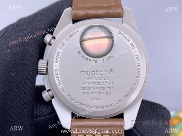 2022 new! AAA Replica Swatch x Omega &8216;Mission Mercury Moonswatch Bioceramic Case Swiss Quartz 7