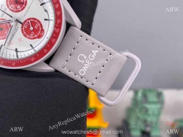 2022 New! Replica Swatch x Omega Mission to Mars Watch Bioceramic Case 7