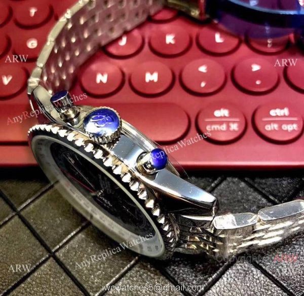 Copy Breitling Navitimer world GMT 45mm Watches Stainless Steel White Face 7