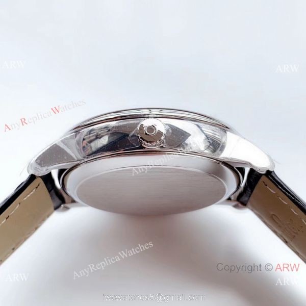 DV Factory De Ville Prestige Power Reserve Omega Watch White Face 7