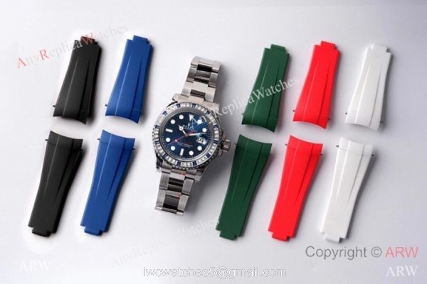 (ROF) Swiss Grade Copy Rolex YachtMaster Custom Edition Diamond Watch 2021 New! 7