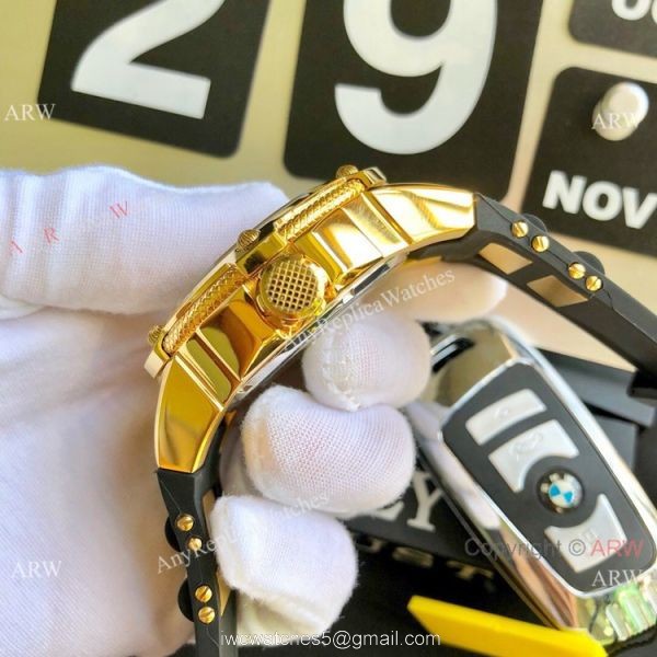Best Replica Invicta Dragon Stainless Steel Rubber Strap Watch 8