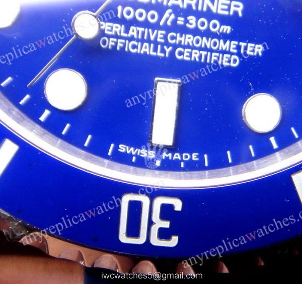 Upgraded Version Extra Large Blue dial blue ceramic bezel 41mm Rolex Submariner Watches 8