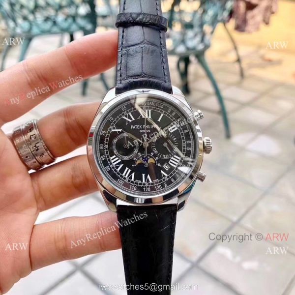 New Patek Philippe Grand Complication Chrono Watch 2 Tone Rose Gold 8