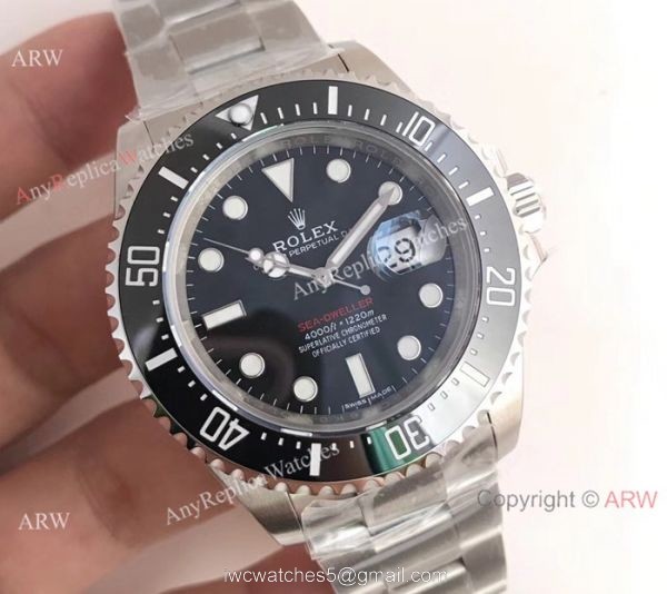 Noob Factory V3 ETA 2836 Rolex Sea Dweller 50th Anniversary Replica Watch 43MM 8