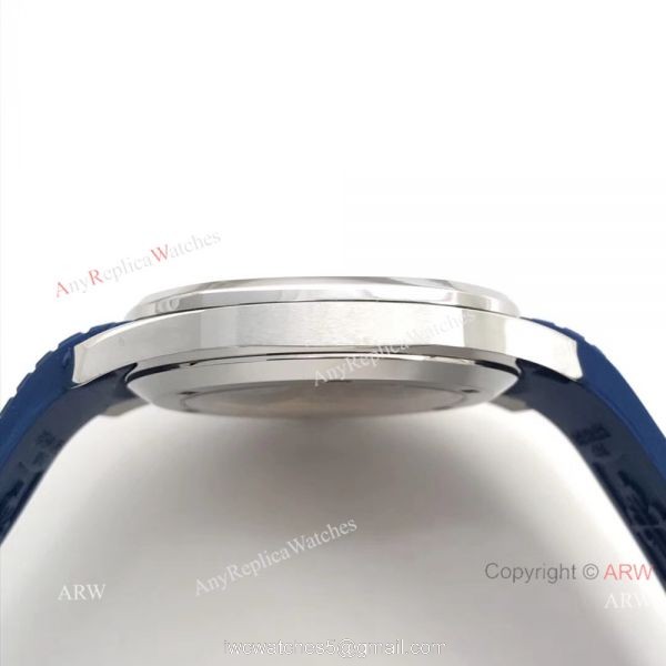 Fake Patek Philippe Aquanaut Swiss Cal324 Watch Blue Dial 8