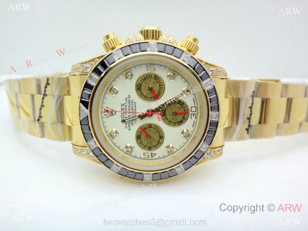 Limited Edition Daytona Rolex Rainbow Replica Watch 42mm 8