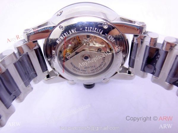 Swiss Grade Replica Montblanc Timewalker Chronograph Watch Black Ceramic 8