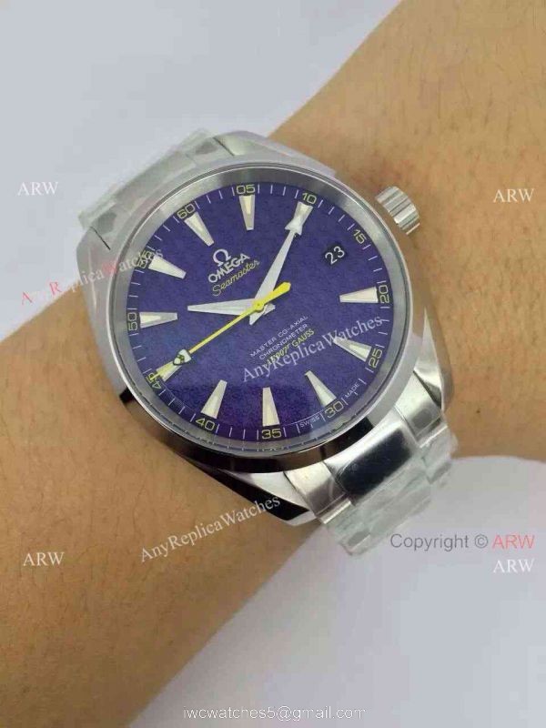 Omega Seamaster 007 Gauss SS Black Replilca watch 8507 8