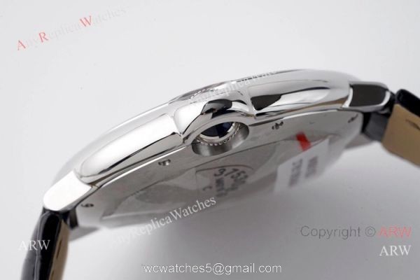 1-1 Best Edition AF Factory Ballon Bleu Cartier Leather Strap Watch 42mm 8